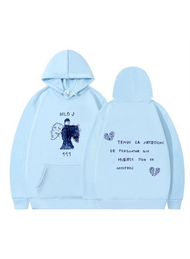 نيبمينينت سويت شيرت ميلو ج ب капюшоном - تصميم فضفاض مريح من البولستر للرياضة والترفيه - Image 1