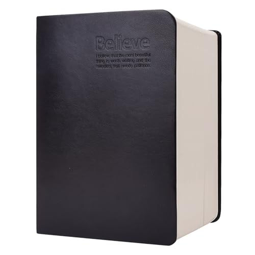 SAYEEC Thick Lined Journal Notebook 720 Pages Leather Journals for Writing B6 Soft Cover College Ruled Notebook 360 Sheets Lined Paper Memo Book Personal Daily Diary Gift for Men Work Note Taking - Image 1