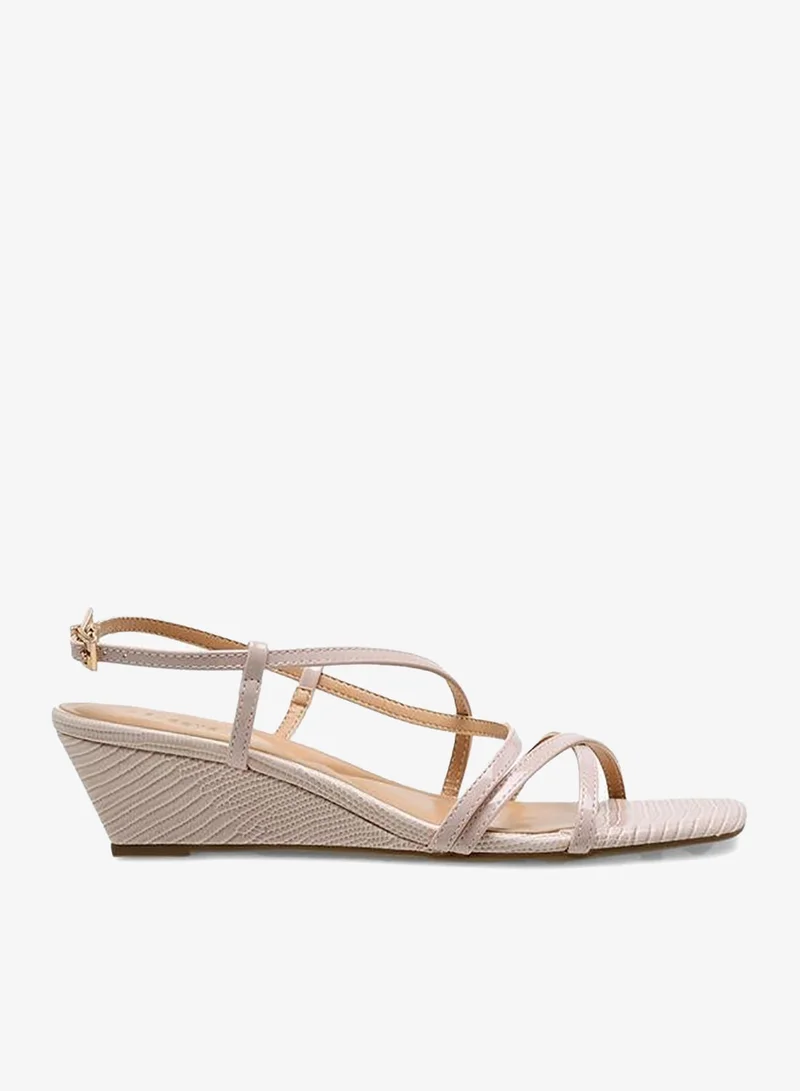 سيليست Women Wedge Heel Ankle Strap Sandals