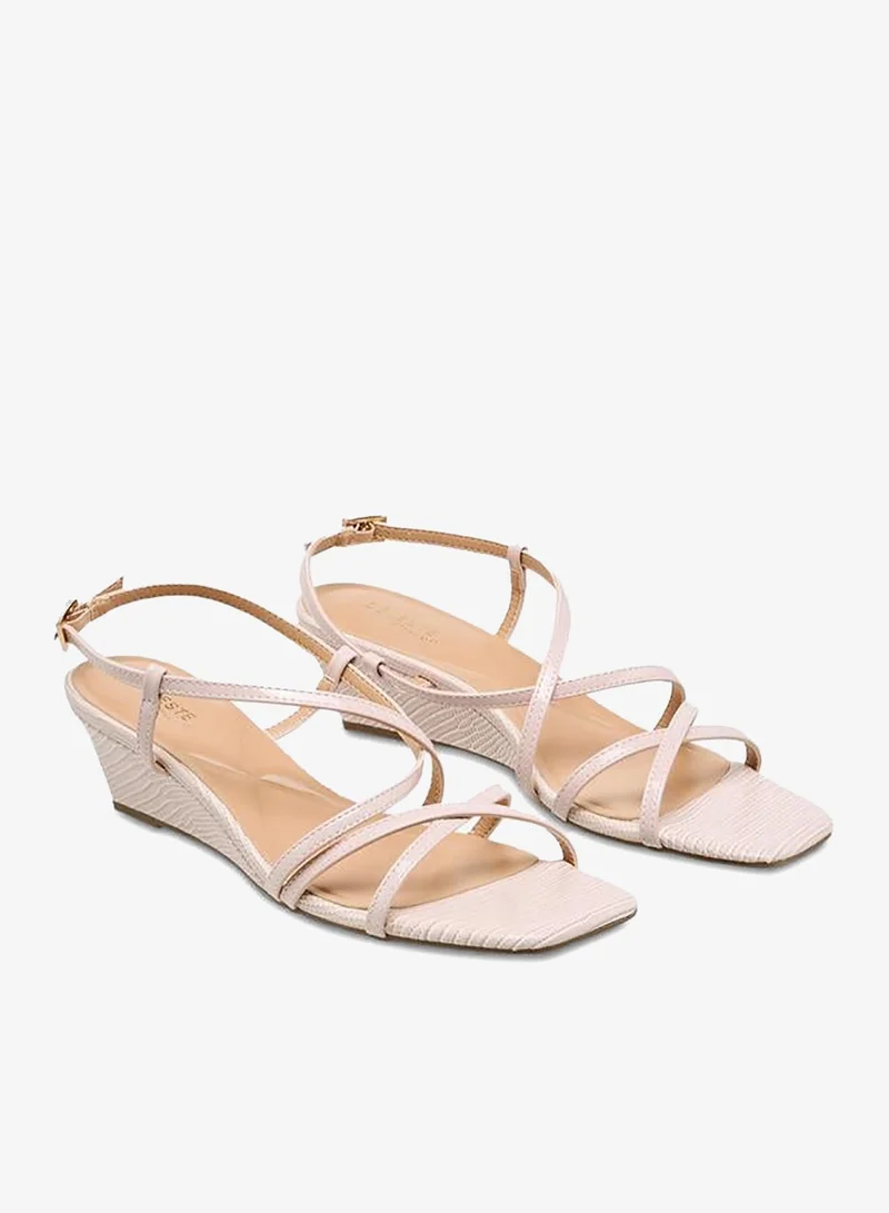 سيليست Women Wedge Heel Ankle Strap Sandals