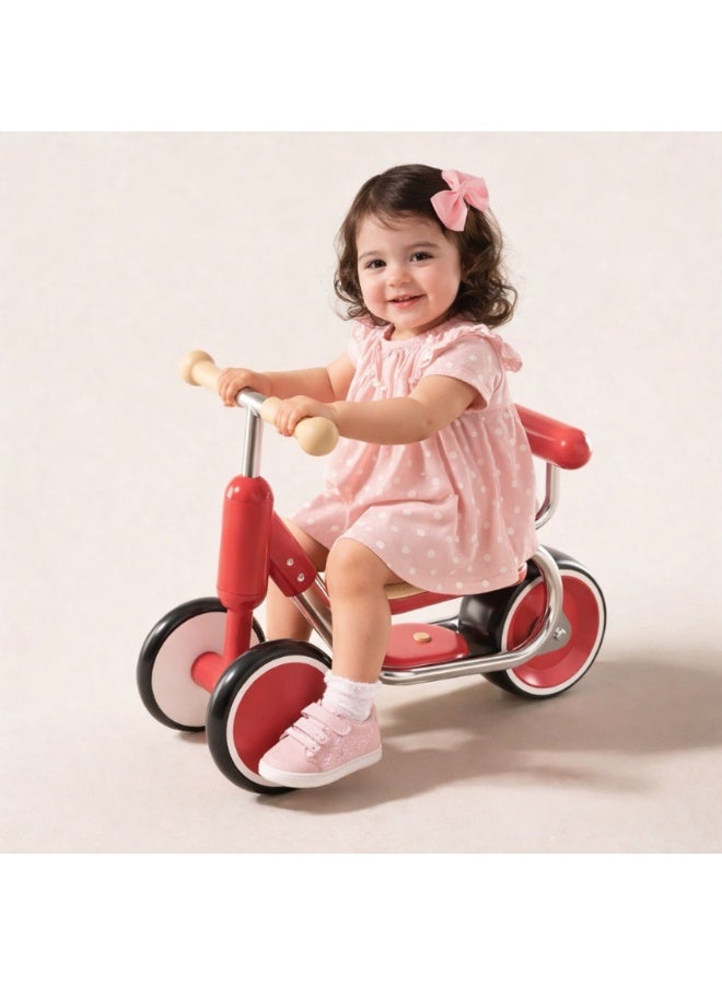 ROVENO Toddler Tricycle for Kids Ages 2–5 Years | 3-Wheel Pedal Bike with Comfortable Grip Handles | Sturdy Steel Ride-On Trike for Boys & Girls | Indoor & Outdoor Use | Easy Assembly | Random Colour - Image 1