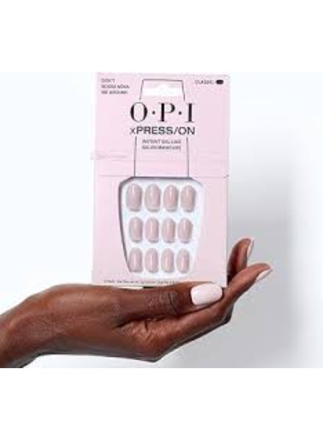 Opi xPress/On False Gel-Like Nails Color Don’t Bossa Nova Me Around x30 - Image 3