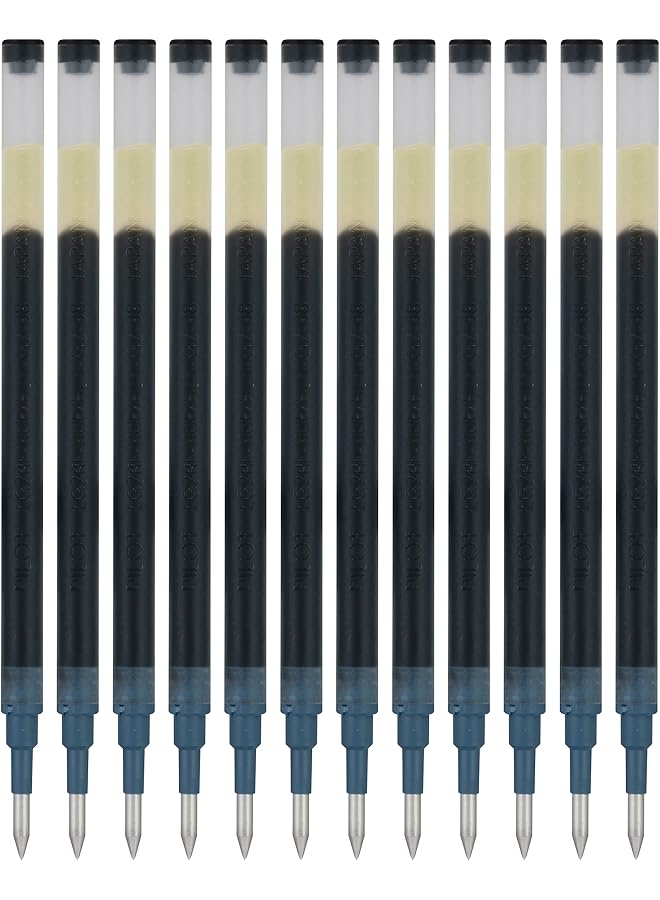 PILOT Pen G2 Gel Ink Refills For Rolling Ball Pens Ultra Fine Point 0.38Mm Black Ink 12 Pack - Image 1