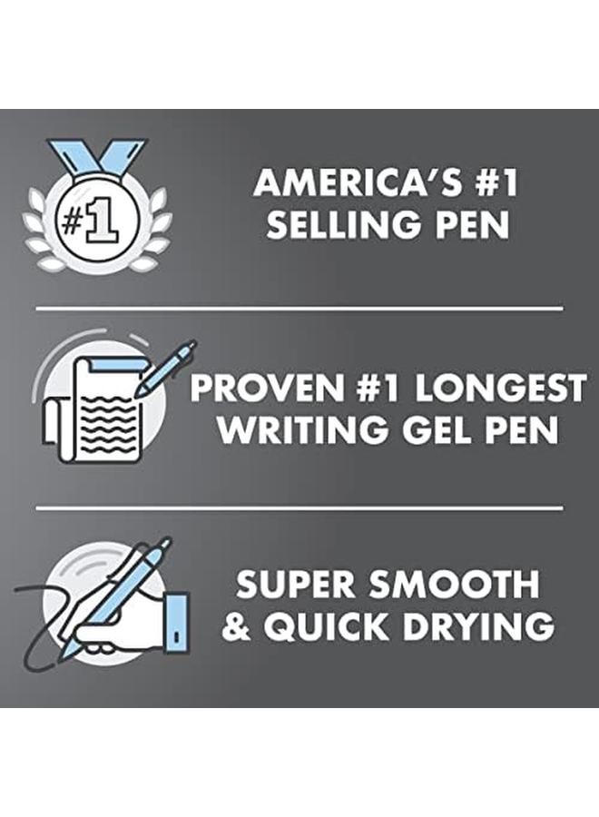 PILOT Pen G2 Gel Ink Refills For Rolling Ball Pens Ultra Fine Point 0.38Mm Black Ink 12 Pack - Image 3