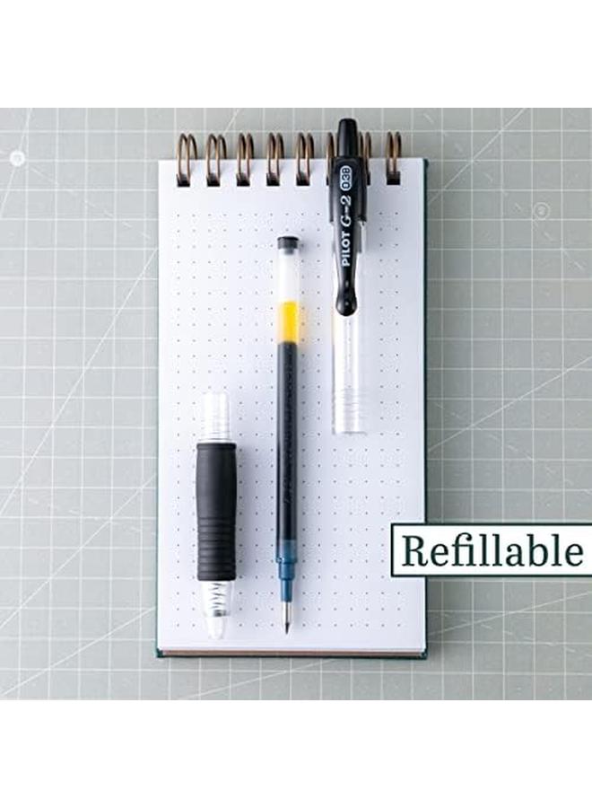 PILOT Pen G2 Gel Ink Refills For Rolling Ball Pens Ultra Fine Point 0.38Mm Black Ink 12 Pack - Image 2