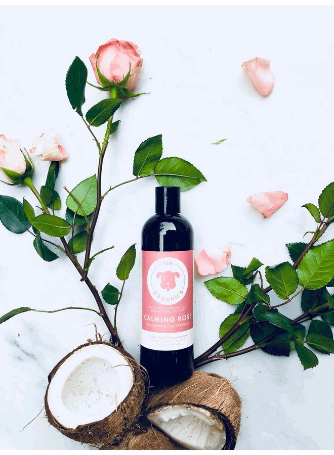 Kin+Kind kin organics Calming Rose Moisturizing Dog Shampoo, 12oz - Image 4