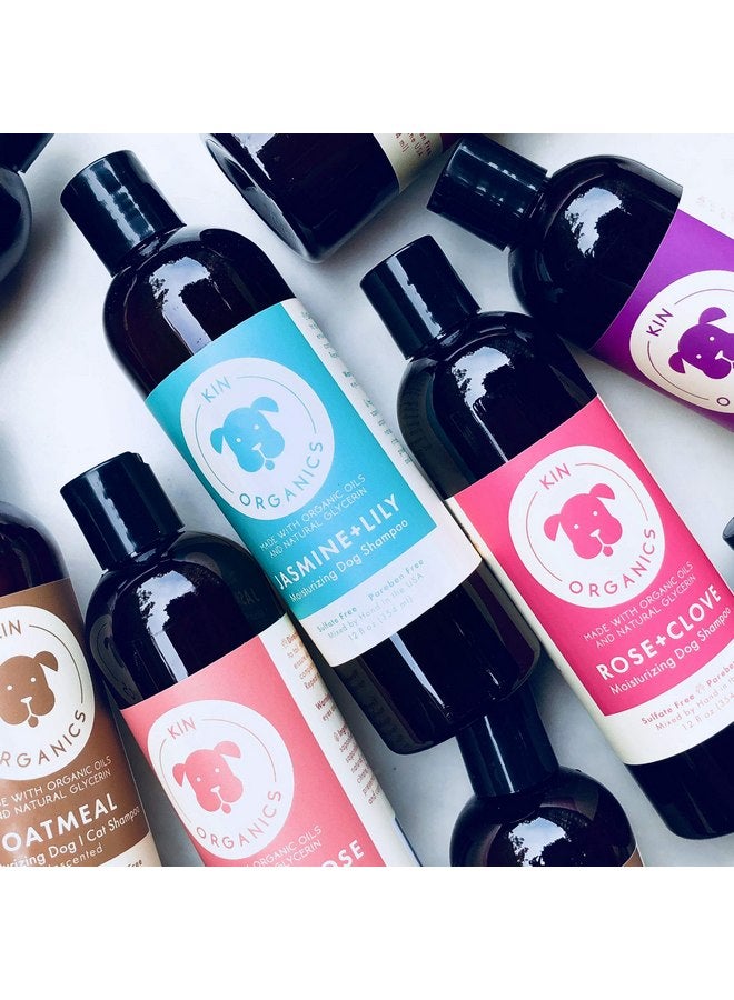 Kin+Kind kin organics Calming Rose Moisturizing Dog Shampoo, 12oz - Image 5