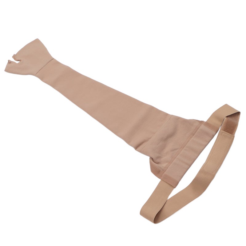 Lymphedema Compression Arm Sleeve: Size S, Professional Gradient Pressure Design - Comfortable Seamless Elastic Material, Anti Swelling Support for Post Mastectomy Upper Limb Care - Image 1