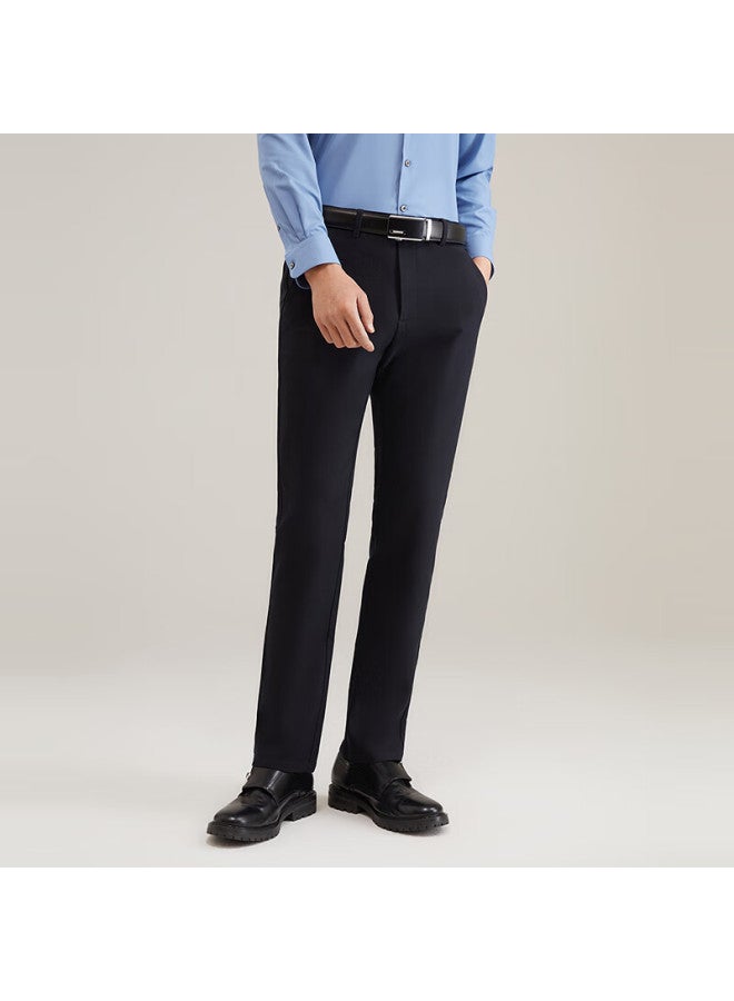 Youngor Men's Modal Wrinkle-free Warm Autumn Casual Business Straight-leg Pants 329979 - Image 1