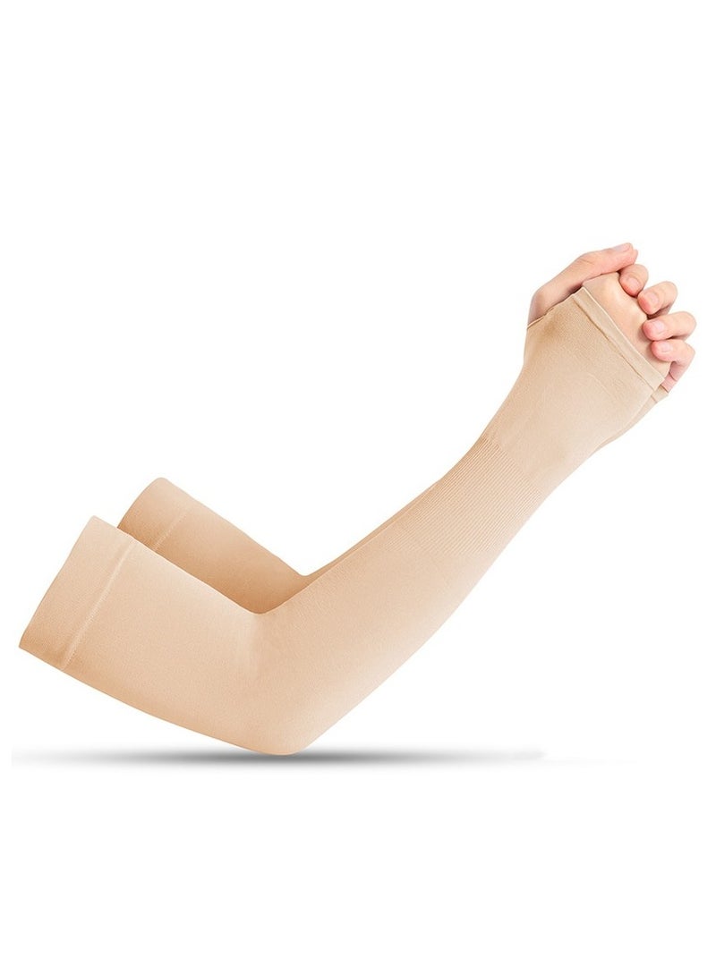 general Summer ice silk hand sleeves sun protection sleeves men and women arm guards outdoor driving and cycling women's sun protection and UV protection ice sleeves - Image 1