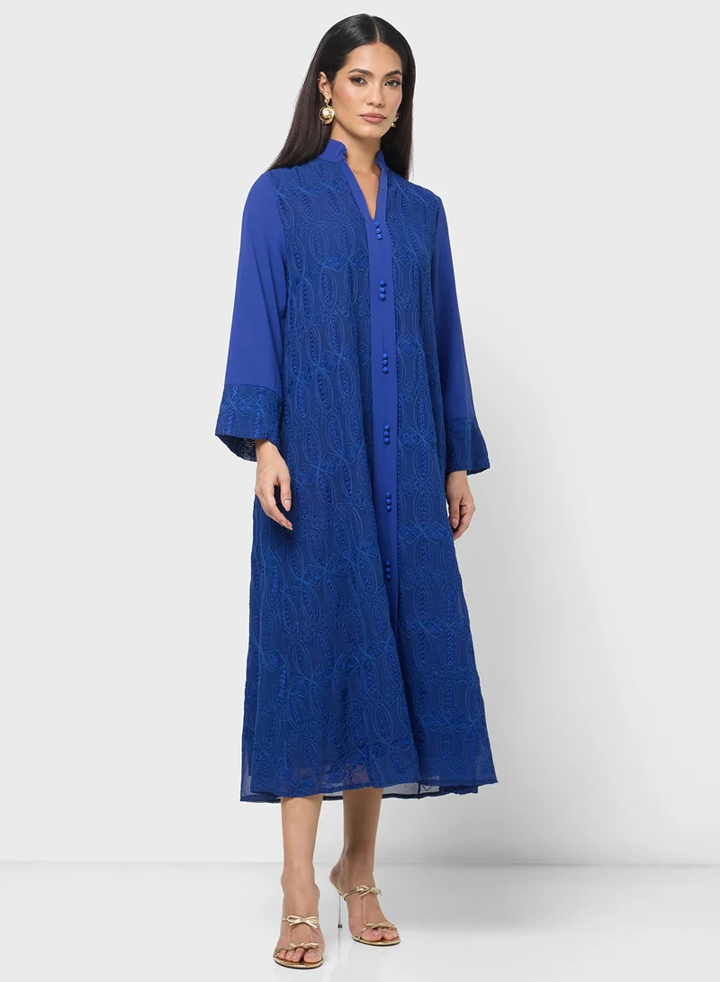 Khizana Embroidered Jalabiya