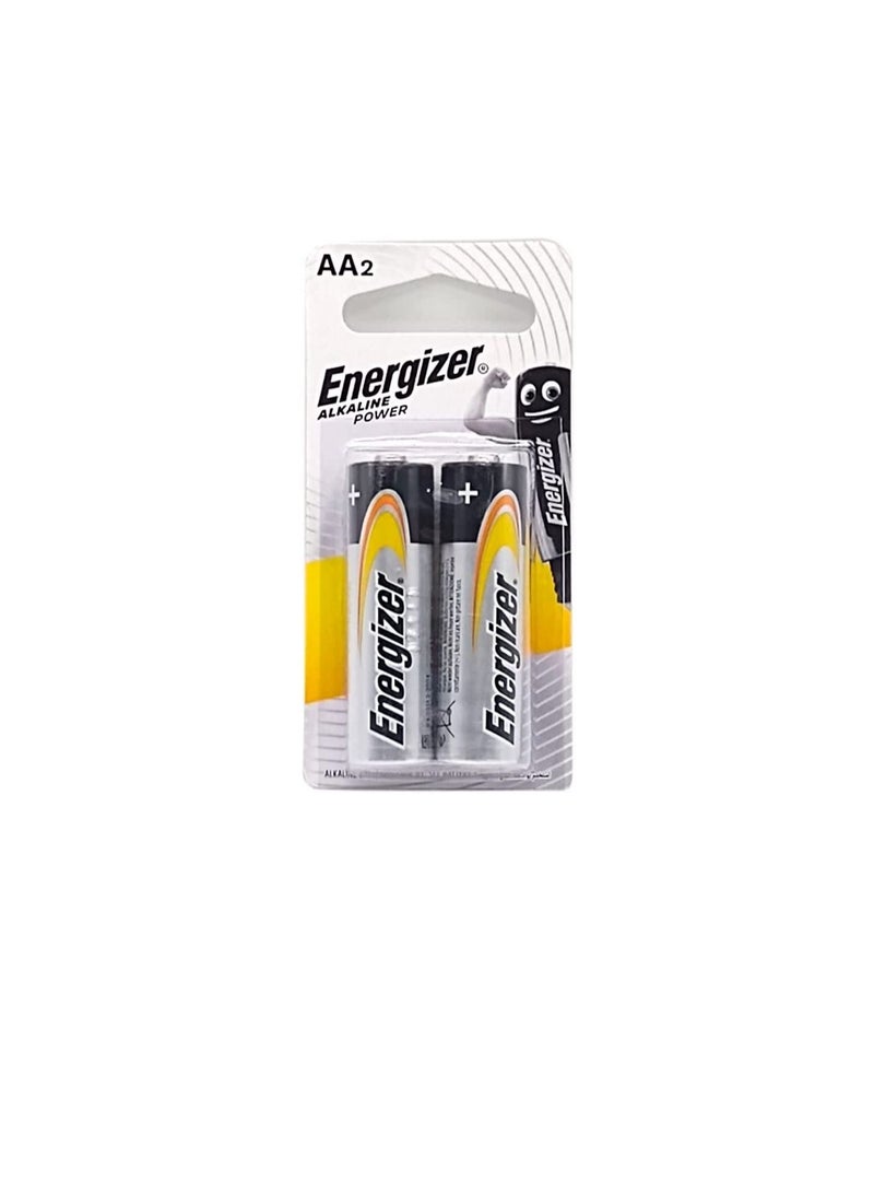 Energizer AA Alkaline Power Mini E91 BP2 - Image 2