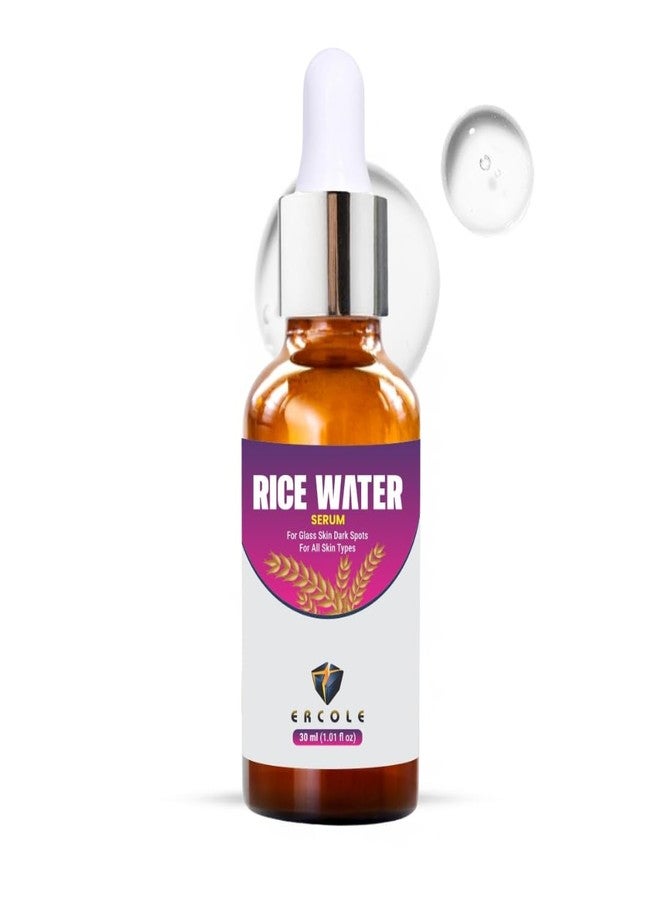 Ercole Rice Water Face Serum For Glass Skin & Spot Removal(Base on Korean Remedy's) (30 ml) - Image 2