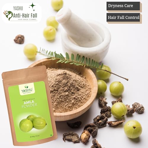 YASHU Pure Shikakai Reetha (Aritha) Fenugreek Seed Amla Organic Powder for Damaged Hair Repair | For Men & Women (400g) - Image 4
