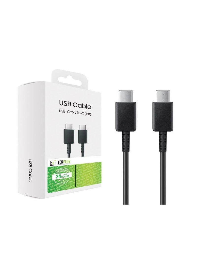 تنبلس كابل شاحن سريع USB-C إلى USB-C، لهواتف iPhone 17 و16 وSamsung Galaxy S25 وS24 وPixel وiPad وMacBook وNintendo Switch والمزيد - 1 متر، أسود - Image 4