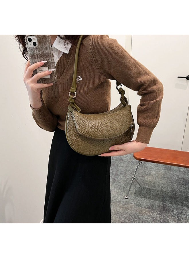 Rup Art High-End PU Leather Bag - Stylish & Practical Retro-Inspired Shoulder Bag for Women  - Image 4