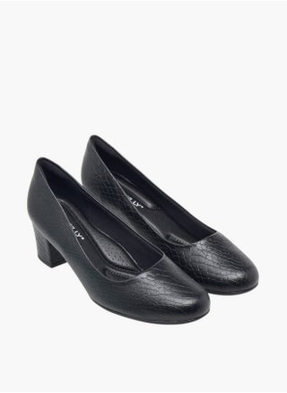 Women's Textured Slip-On Pumps with Block Heels - pzsku/ZF94F3BF0E71E33B0364EZ/45/1749654646/5770ad3d-8e20-4d41-881c-f04cefa47c4e