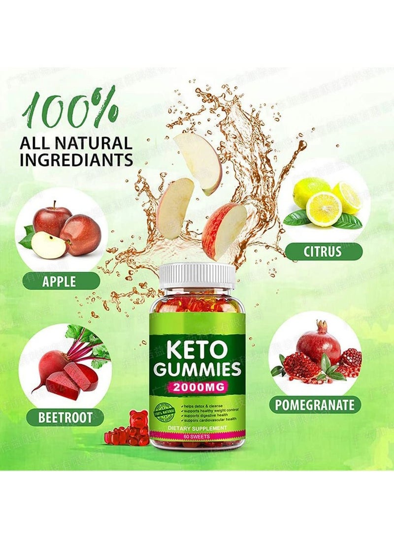 كيتو خل التفاح + علكة كيتو + علكات بروبيوتيك - Image 3