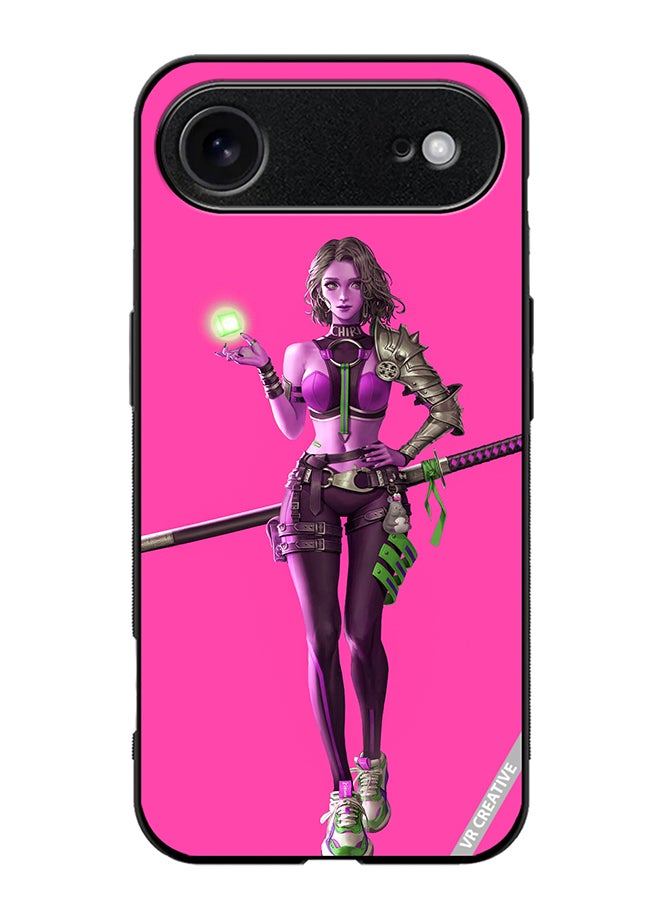 Protective Case Cover For Apple iPhone 17 Air Fantasy Girl Design Multicolour