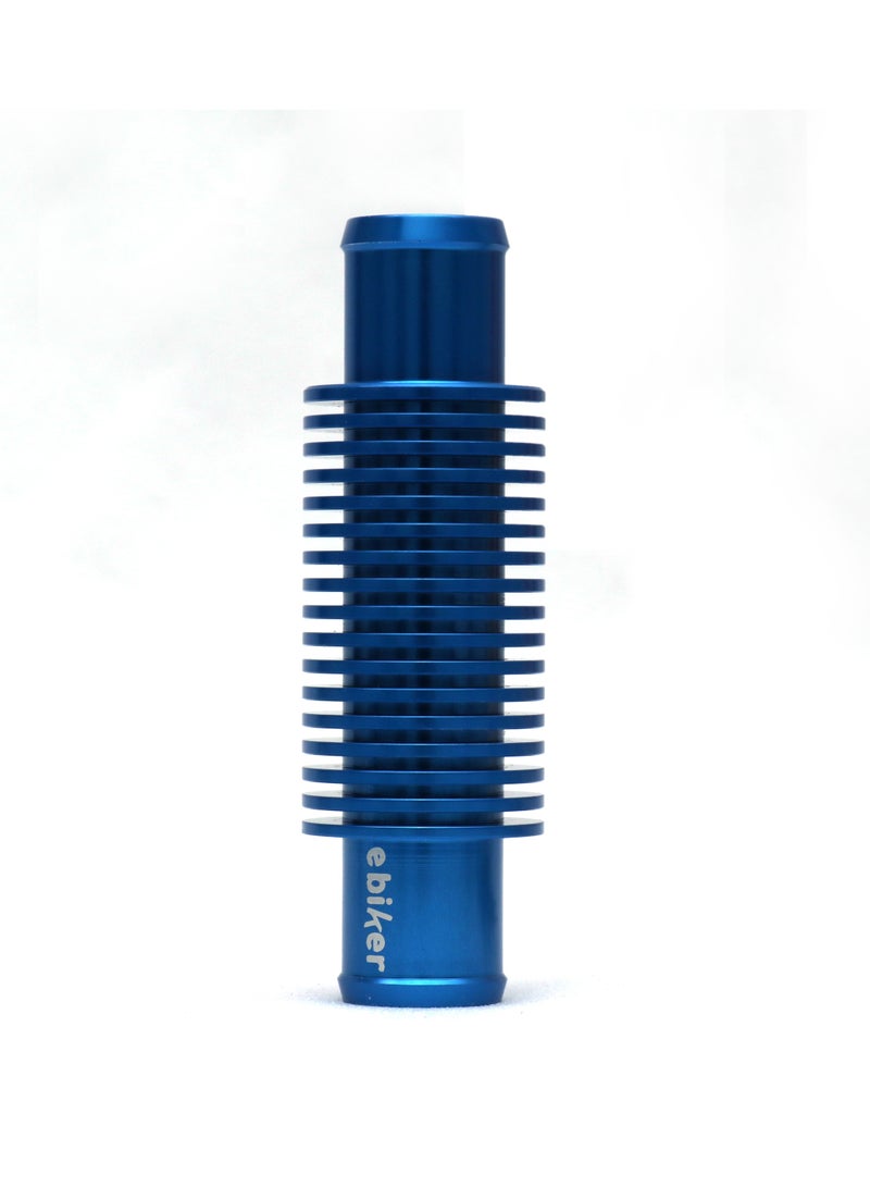 General Blue Billet In Line Super Cooler for Yamaha Raptor Rhino Grizzly 660 700, 1 Piece  - Image 5