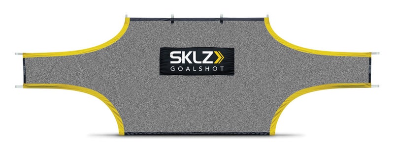 SKLZ Goalshot Soccer Goal Target Training Aide for Scoring and Finishing, 18.5 x 6.5 Feet, Grey - Image 1