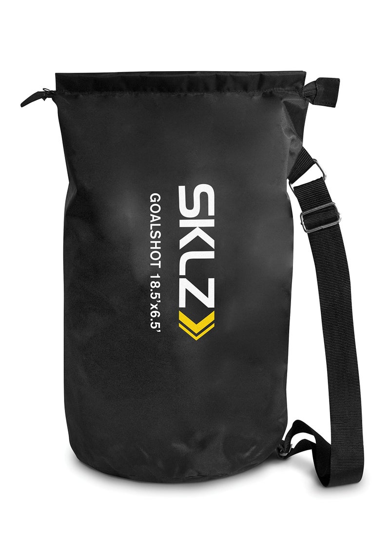 SKLZ Goalshot Soccer Goal Target Training Aide for Scoring and Finishing, 18.5 x 6.5 Feet, Grey - Image 4