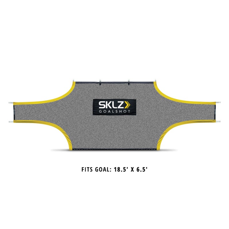 SKLZ Goalshot Soccer Goal Target Training Aide for Scoring and Finishing, 18.5 x 6.5 Feet, Grey - Image 2