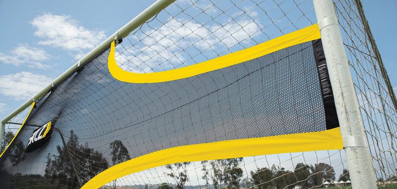 SKLZ Goalshot Soccer Goal Target Training Aide for Scoring and Finishing, 18.5 x 6.5 Feet, Grey - Image 3