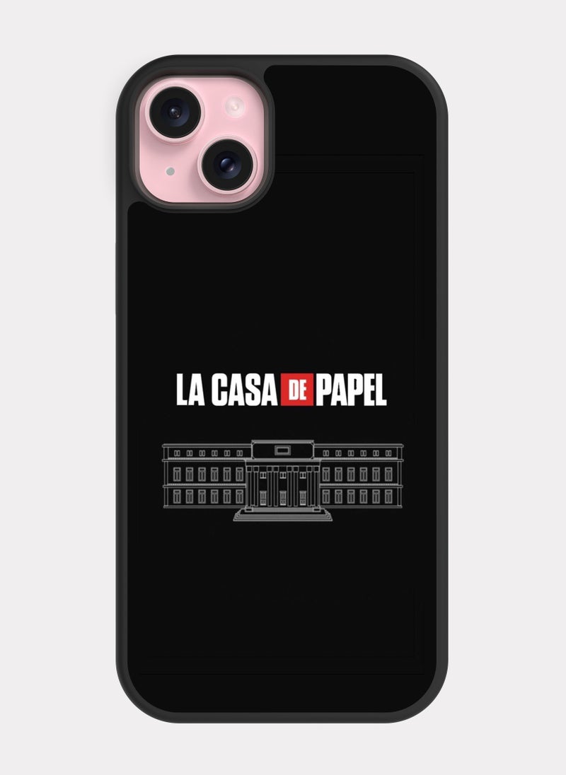 PXLAAT iPhone 15 Plus case cover La Casa De Papel - Image 1