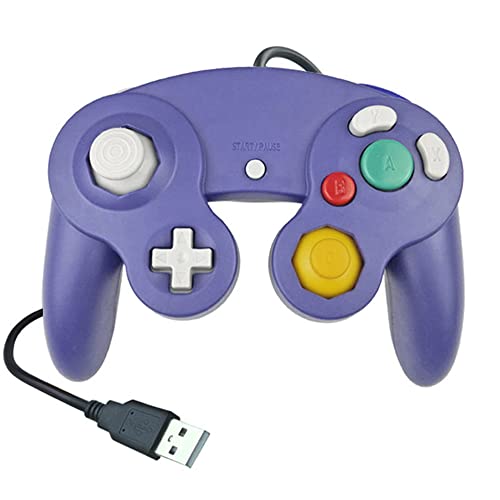Reiso Classic USB NGC Wired Controller for Windows PC(Purple) - Image 1