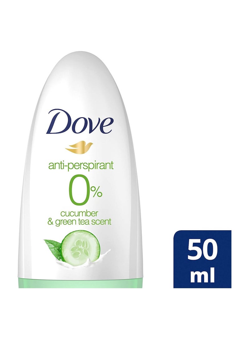 دوف مزيل عرق مضاد للتعرق بالخيار والشاي الاخضر من جو فريش 50 مل - Image 2