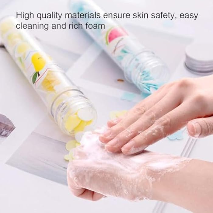 Next Store Everyday Multi-Scent Paper Soap, Disposable Portable Mini Soap Strips, Travel Soap, Lightweight and Practical for Bag, Pocket, Safe and Clean - Image 3
