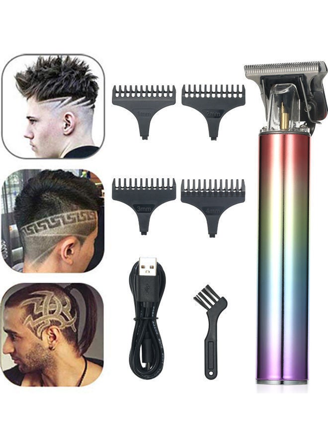 NIBEMINENT Professional T-Blade Rechargeable Hair Clipper Multicolour 19 x 5.50 15.50cm - Image 5