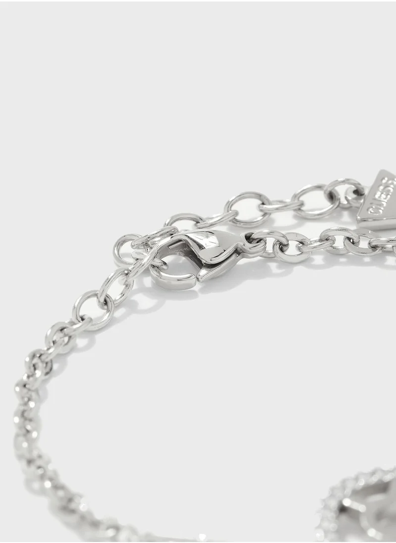 GUESS Mercury Logo Bracelet