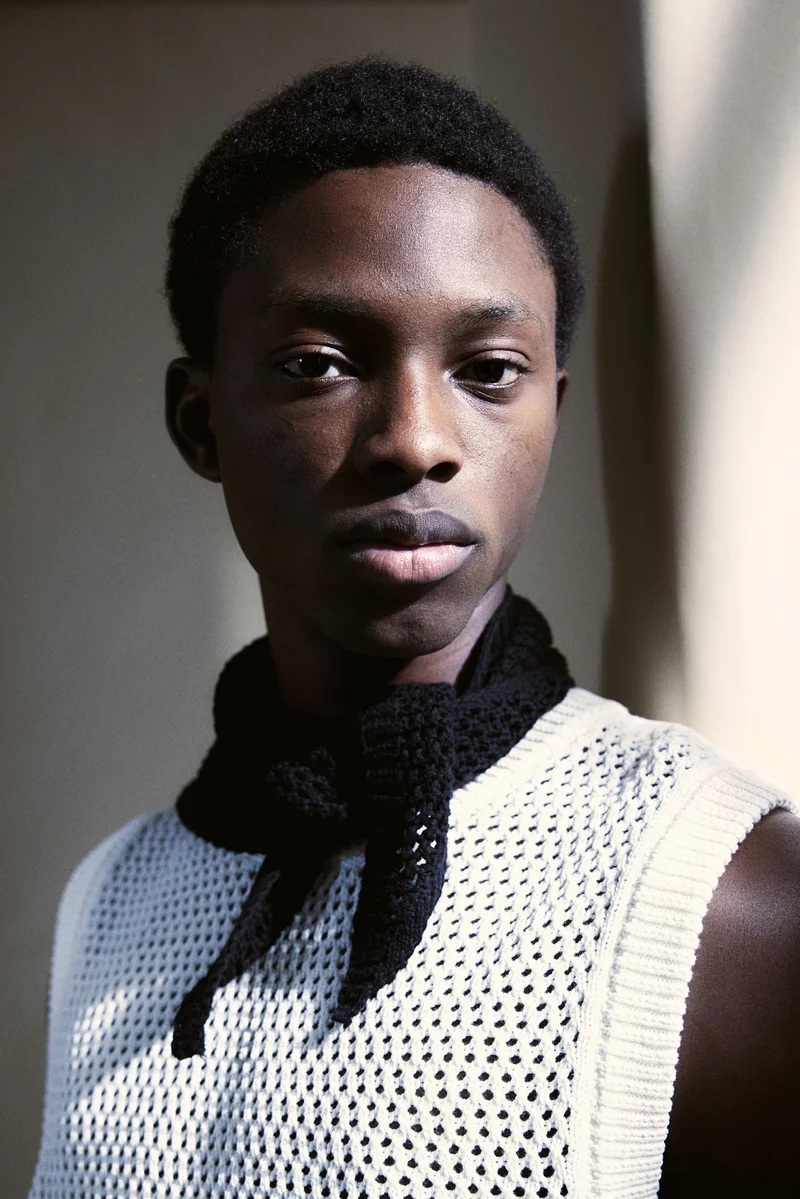 H&M Pointelle-knit scarf