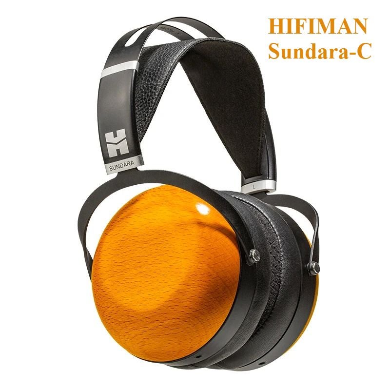 Hifiman Sundara-C Closed-Back Planar Magnetic Monitor Hi-Fi Headphones, Invisible Magnet Design, NEO Ultra Nano Diaphragm, Orange - Image 1