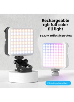 General Handheld Photography Pocket Lamp C03 Clamping LED Fill Light A16 Magnetic RGB Fill Light Highlight Lighting Lamp-Specifications:C03 【clamping Led Light】  - Image 5