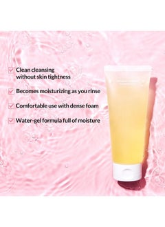 Whamisa Whamisa Organic Flowers Foaming Gel - A gentle 4.5 pH Deep cleanser for All skin types, Organic, Vegan (150ml/5.0 fl. oz), Korean skincare, Cleanser, Hydrating, Micro bubbles, Morning, Daily cleanser  - Image 3