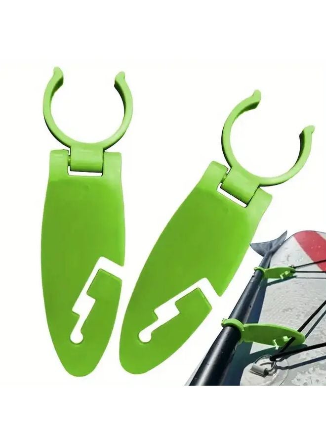 White Multi Functional Paddle Board Clips Durable ABS Ergonomic Design SUP Accessories - Image 4