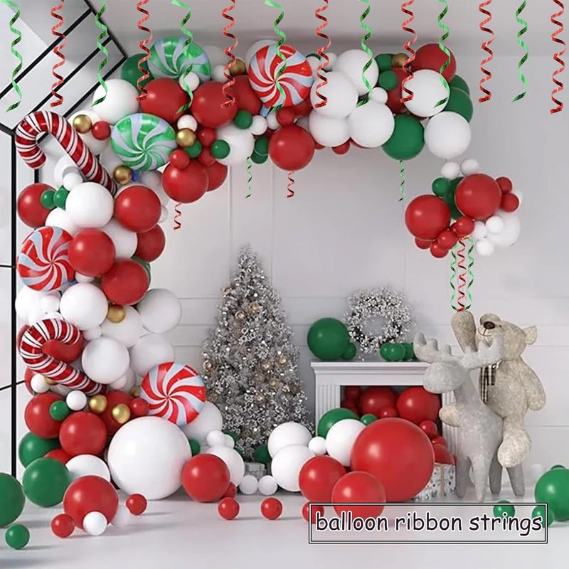 BEISHIDA 2 Pack Christmas Curling Ribbons Red and Green Balloon String Ribbons for Gift Warppping Birthday Christmas Party Decorations（Total 200 Yards） - Image 5