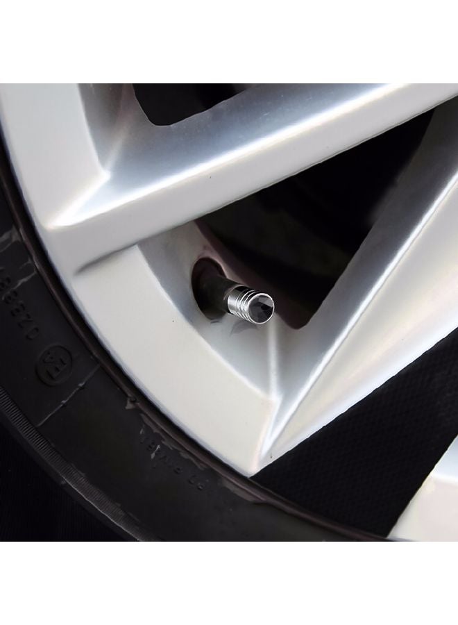 NIBEMINENT 4-Piece Gas Car Tire Valve Cap - Image 3