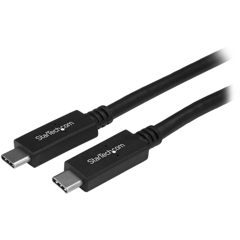 StarTech.com 3ft / 1m USB C to USB C Cable - USB 3.1 (10Gbps) - 4K - USB-IF - Charge and Sync - USB Type C to Type C Cable - USB Type C Cable (USB31CC1M) - Image 1