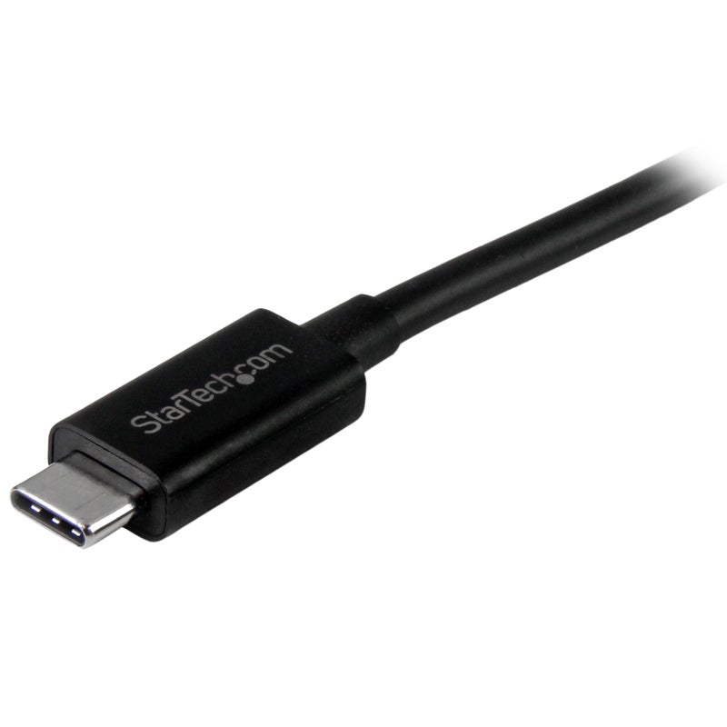 StarTech.com 3ft / 1m USB C to USB C Cable - USB 3.1 (10Gbps) - 4K - USB-IF - Charge and Sync - USB Type C to Type C Cable - USB Type C Cable (USB31CC1M) - Image 2