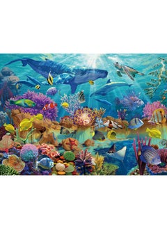 Becko US Becko US Puzzles for Adults Jigsaw Puzzles 500 Pieces Puzzles for Kids and Adults - Undersea World Underwater Paradise Ocean Scene  - Image 1