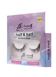 Everytime53 Everytime53 Women's Half & Half Eye Lashes - M03  - Image 2