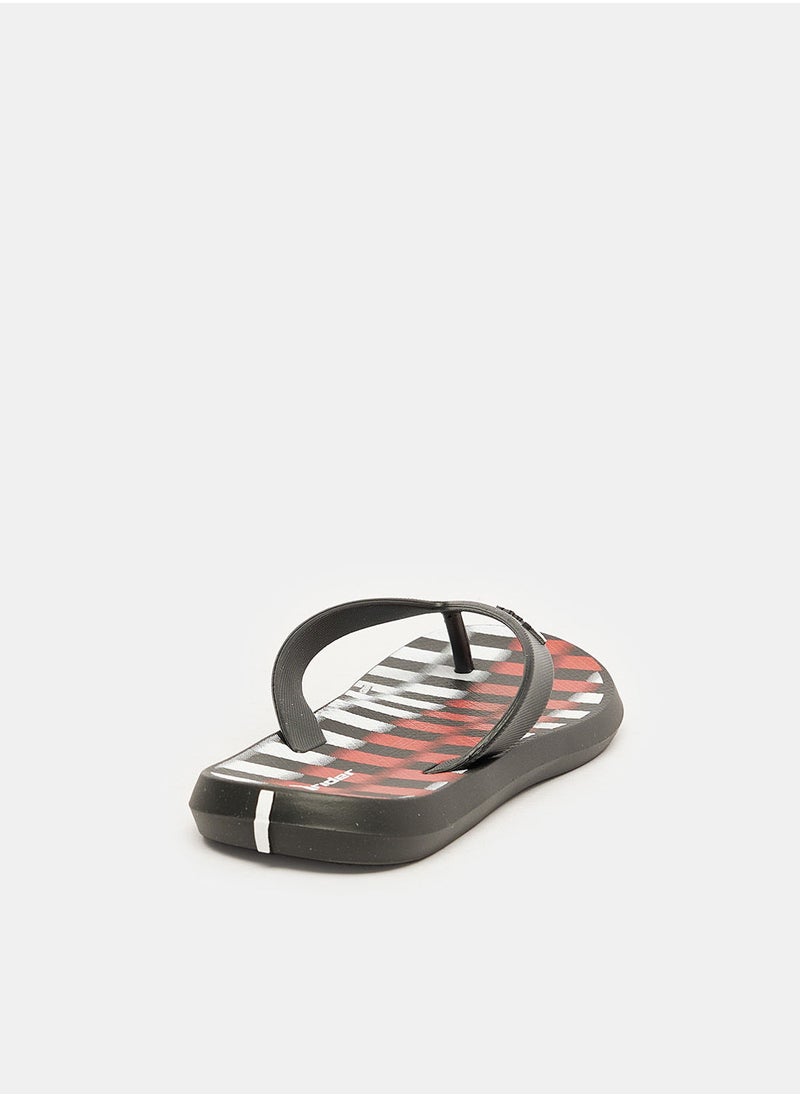 RIDER - RIDER1 PLAY KIDS INF SLIPPER/BLACK/RED - Image 1