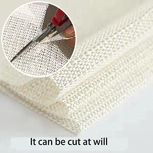 Tusig Tusig Bathroom Rugs are Easy to Clean Antiskid Net Cloth Silica Gel Anti Slip PVC Foaming Sofa Yoga Mat Carpet Automobile Cushion Compound Foam Bottom Cloth Soft and Comfortable Size 70x165cm  - Image 3
