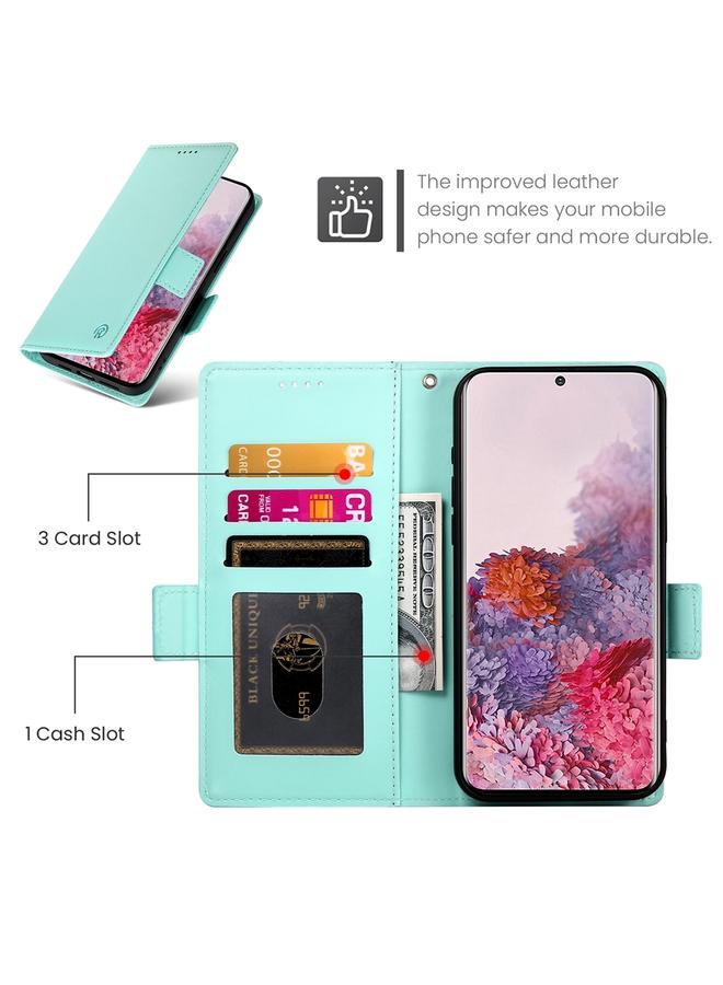 S-TOP Case For Samsung Galaxy S20 5G Side Buckle Magnetic Frosted Leather Phone Case - Image 4