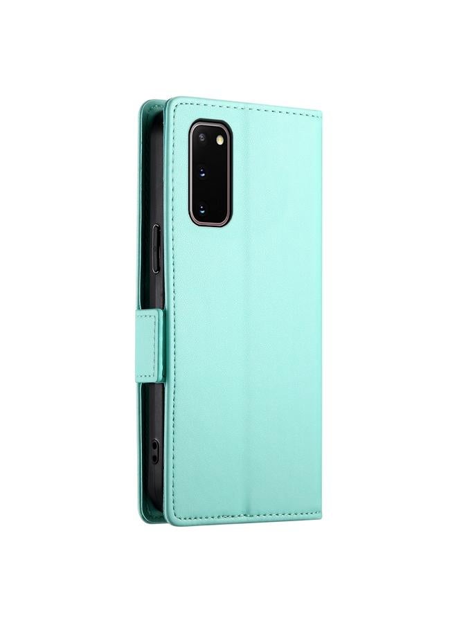 S-TOP Case For Samsung Galaxy S20 5G Side Buckle Magnetic Frosted Leather Phone Case - Image 3