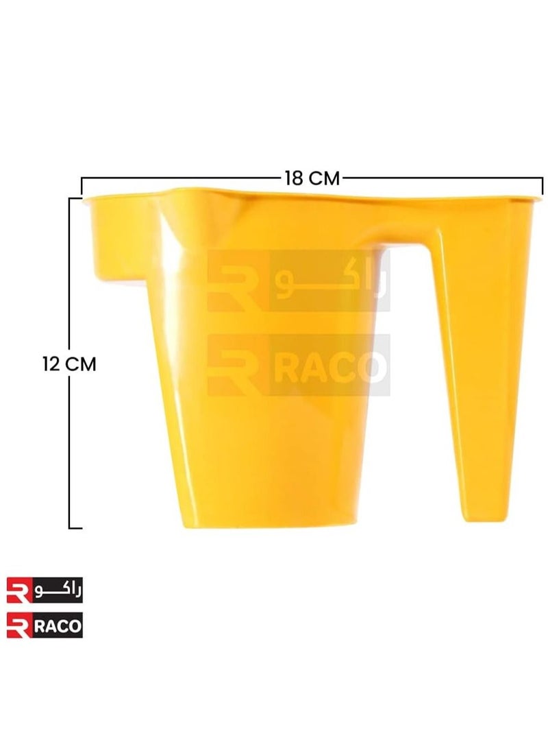 RACO Raco Paint Trim and Detail Cup Handy Tray with Brush Holder for Small Projects and Crafts, Easy Trim Work and Base Board Painting, Solvent-Resistant  - Image 5
